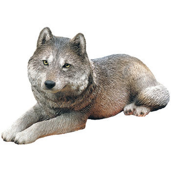 Wolf Gray Wildlife Sculpture